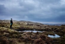 Thumbnail of Lisa Roberts, Pennant Farm Peatland Restoration in Bwlch y Groes, Snowdonia, March 2022